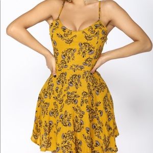 Wall Flower Mini Dress - Fashion Nova